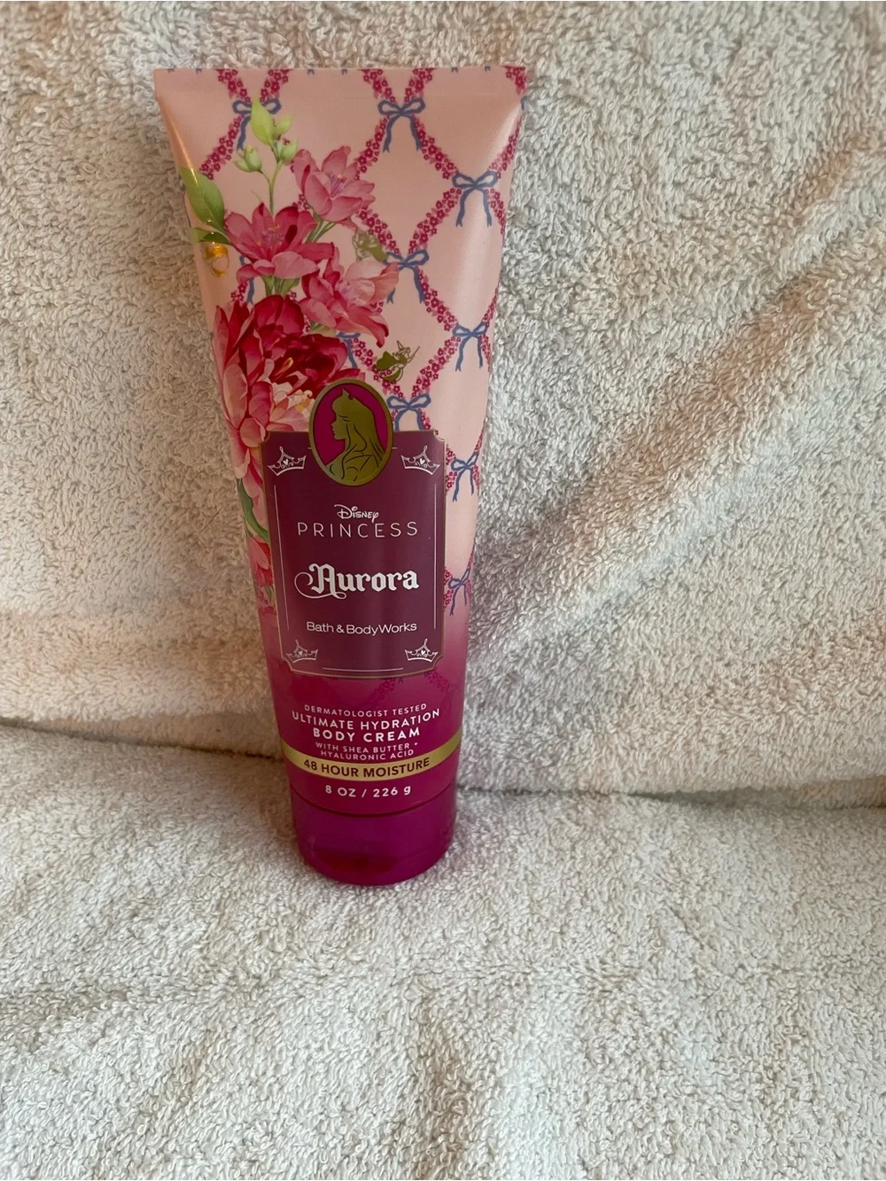 Bath & Body Works Disney Aurora Pink Floral Body Cream